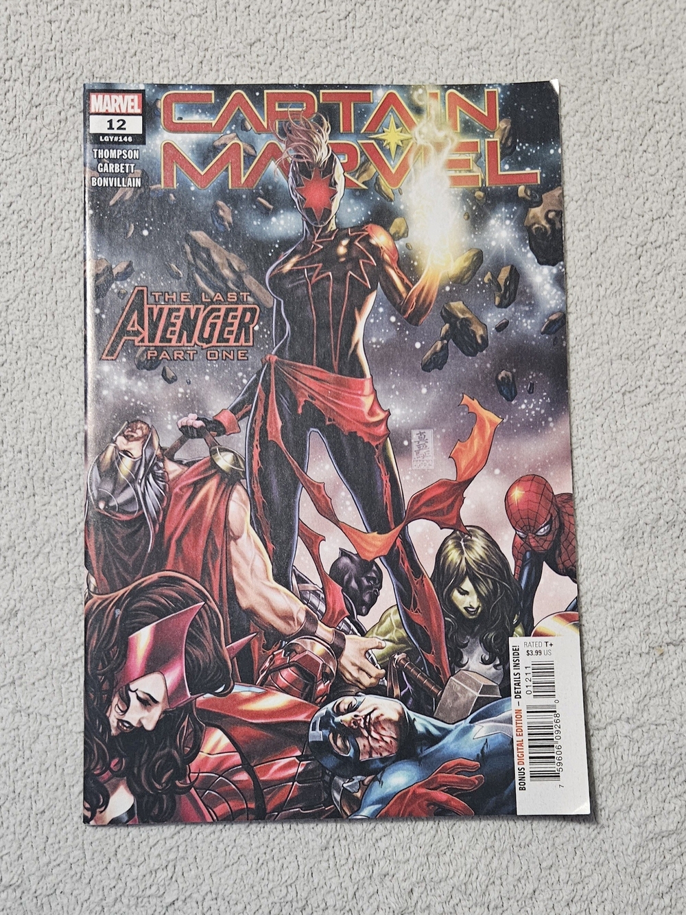 “Captain Marvel” #12 (Marvel 2019) Mark Brooks Cover 1st Cameo Vox Supreme NM